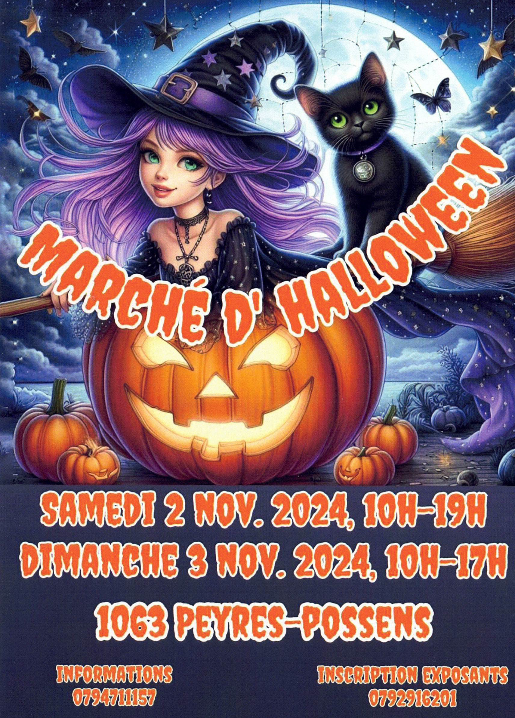 Marché d'Halloween