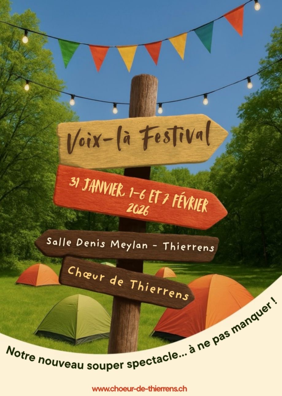 Voix-là ... 1er flyer